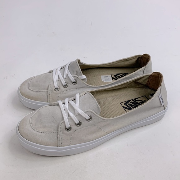 Vans Ultracush Lite sneakers Lace up Size 6.5 Beige and white cushioned - Picture 3 of 14